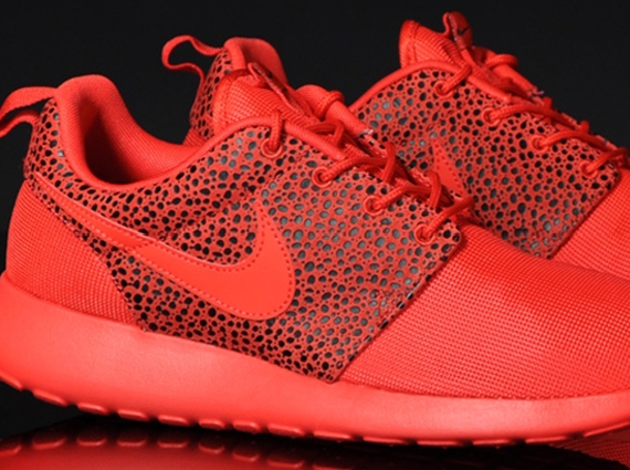 Nike Roshe Run “Safari Pack” Challenge Red - SneakerNews.com