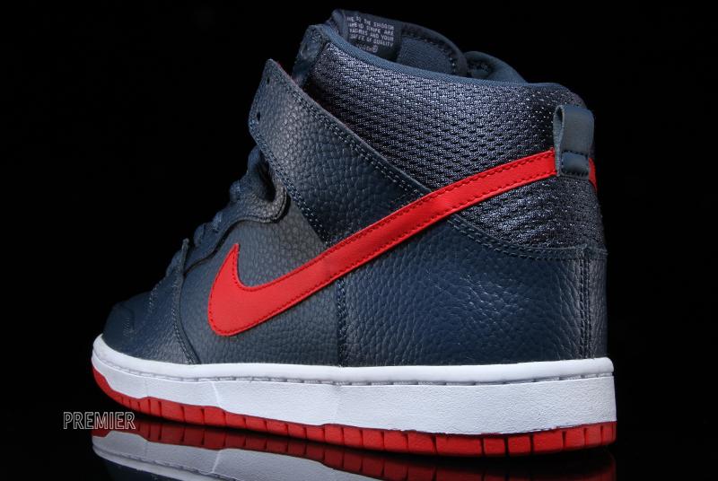 nike dunk sb high squadron blue university red