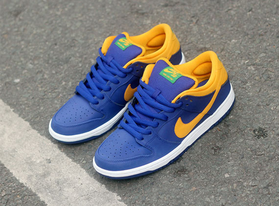 nike sb dunk low purple yellow green