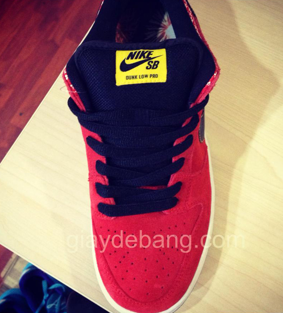 Nike Sb Dunk Low Red Firecracker