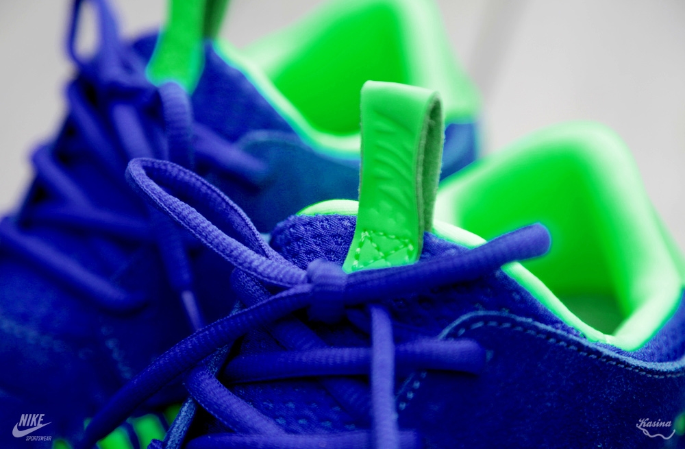 Nike Solarsoft Moccasin Woven - Hyper Blue - Poison Green - SneakerNews.com