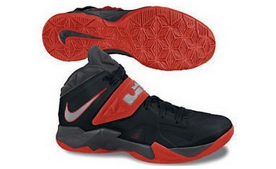 Nike Zoom Soldier Vii Black Red Grey