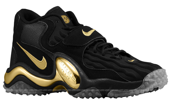 Nike Zoom Turf Jet 97 Black Metallic Gold Pure Platinum 1