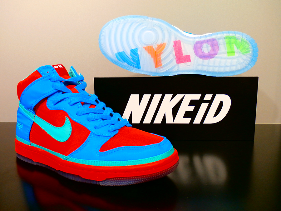 Nylon Nike Dunk High Id Samples 