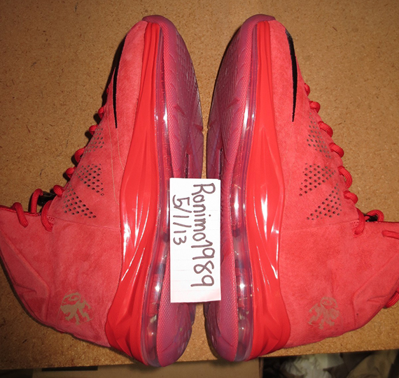 nike lebron 10 red suede for sale on  echo - 832 - Louis