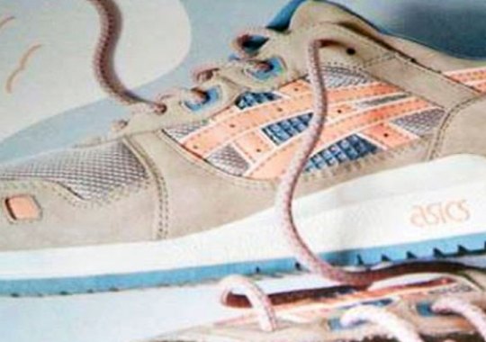 Ronnie Fieg x Asics Gel Lyte III “Flamingo” – Teaser