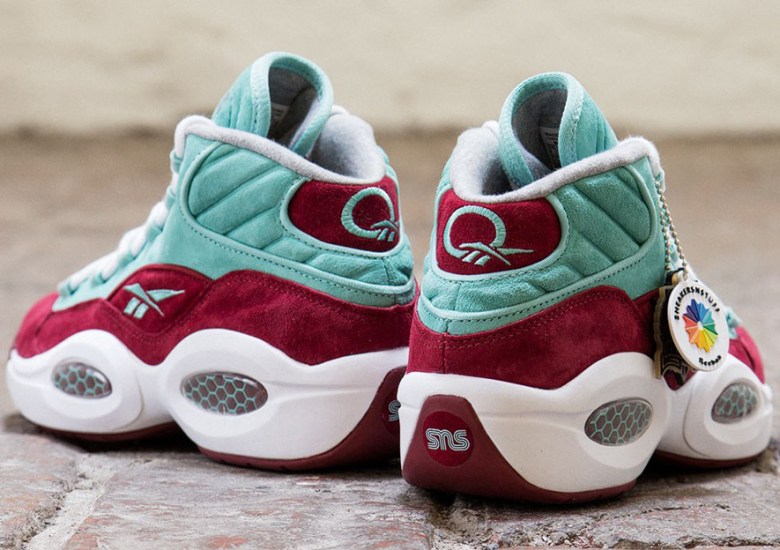 SneakersNStuff x Reebok Question – Red – Aqua