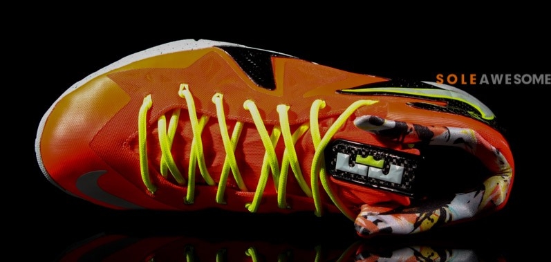 Total Crimson Nike Lebron X Elite 08