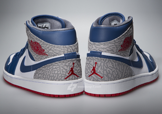 Nike Air Jordan 1 Mid True Blue - SA Sneakers