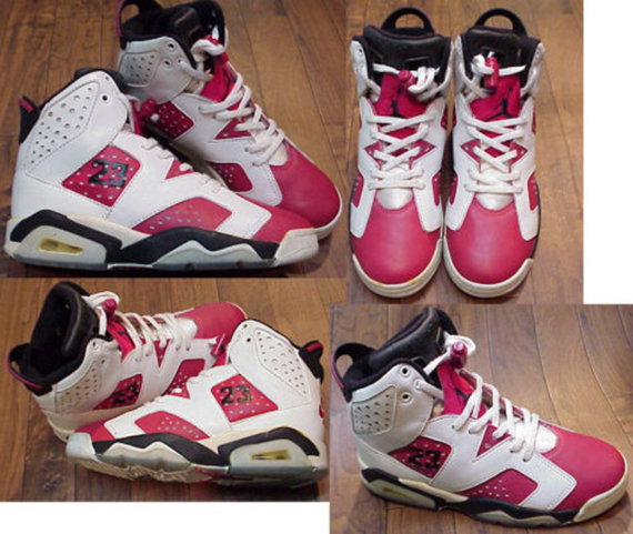 Unreleased Air Jordan Samples Air Jordan Vi 5