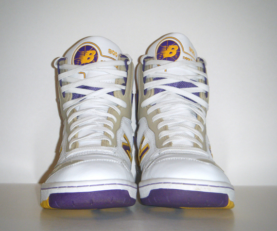 New Balance BB900PY James Worthy High Lakers Shoes Sz 12