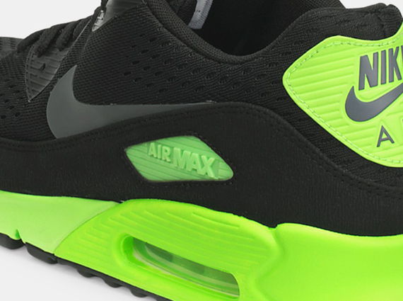 Nike Air Max 90 EM – Black – Flash Lime