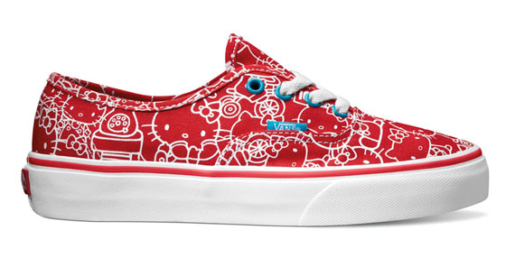 Vans X Hello Kitty Authentic Red