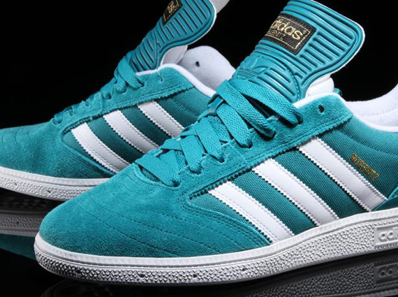 adidas Skateboarding Busenitz - Teal - Running White - SneakerNews.com