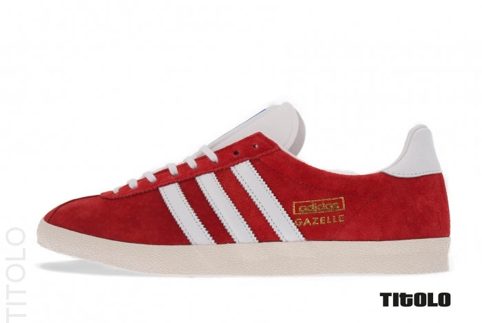 Adidas Gazelle Og Red White 01