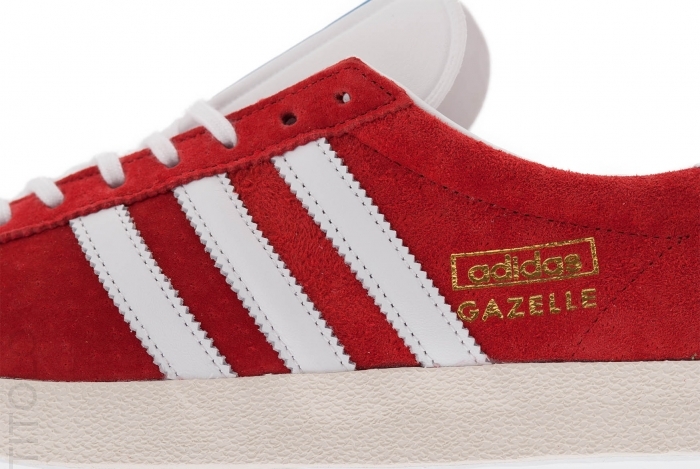 Adidas Gazelle Og Red White 02