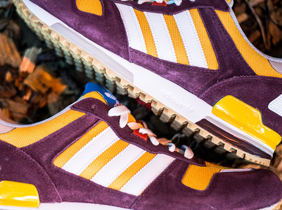 adidas Originals ZX 700 – Maroon – Yellow – White