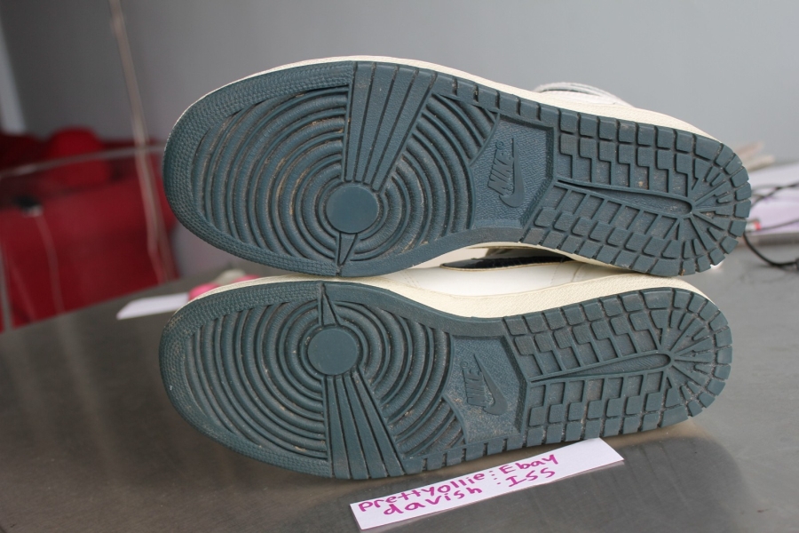 Air Jordan 1 White Metallic Blue Original Pair On Ebay 03