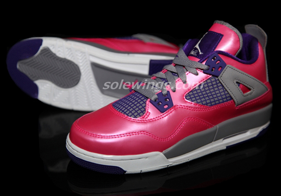 Air Jordan 4 Gs Pink Purple 003