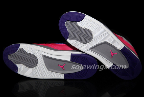 Air Jordan 4 Gs Pink Purple 004