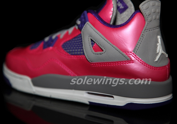 Air Jordan 4 Gs Pink Purple 006