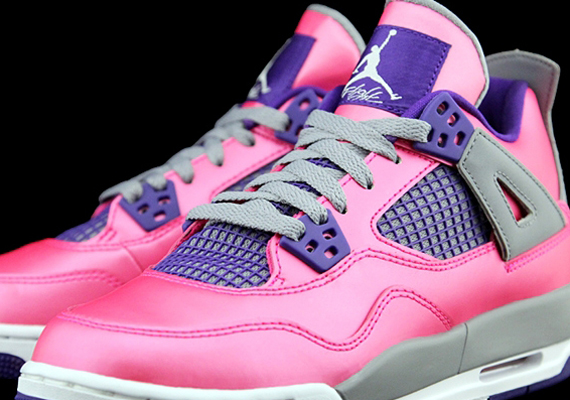 Air Jordan 4 GS – Pink – Purple