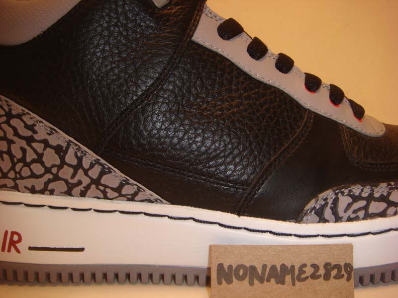 Air Jordan Iii Black Cement Force Fusion Unreleased Sample 07