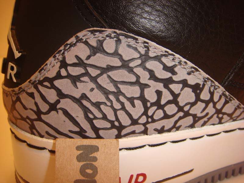 Air Jordan Iii Black Cement Force Fusion Unreleased Sample 12