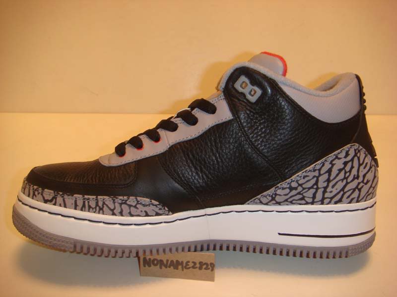 Air Jordan Iii Black Cement Force Fusion Unreleased Sample 19
