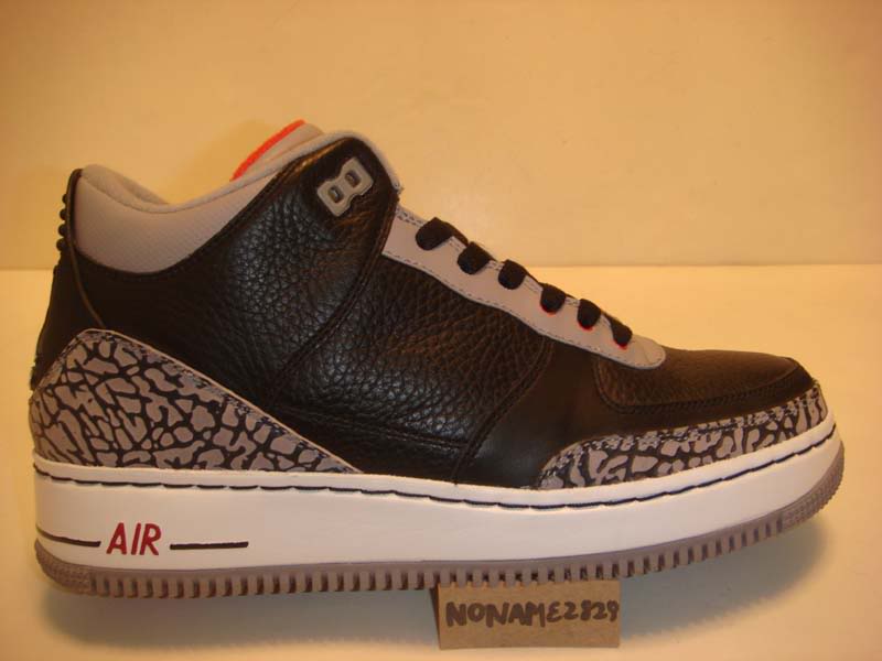 Air Jordan Iii Black Cement Force Fusion Unreleased Sample 20