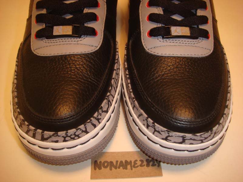 Air Jordan Iii Black Cement Force Fusion Unreleased Sample 23