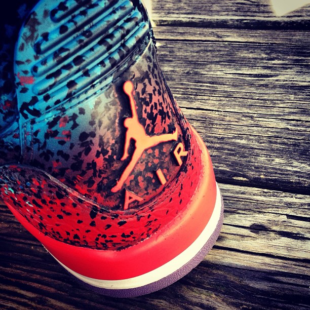 Air Jordan Iii Miami Nights Customs Fuda 01