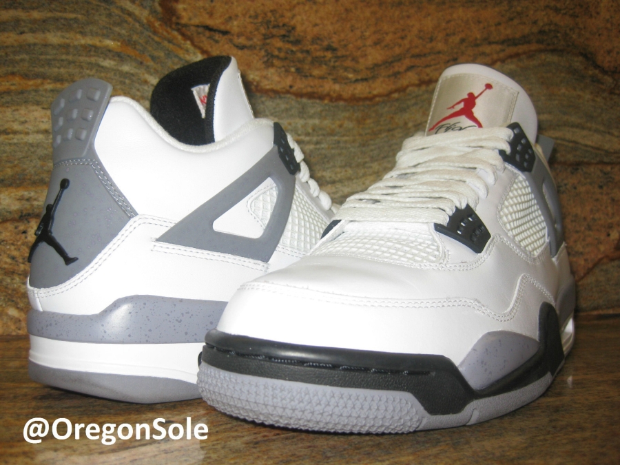 Air Jordan Iv Retro Unreleased Grey Speckle Sample 03