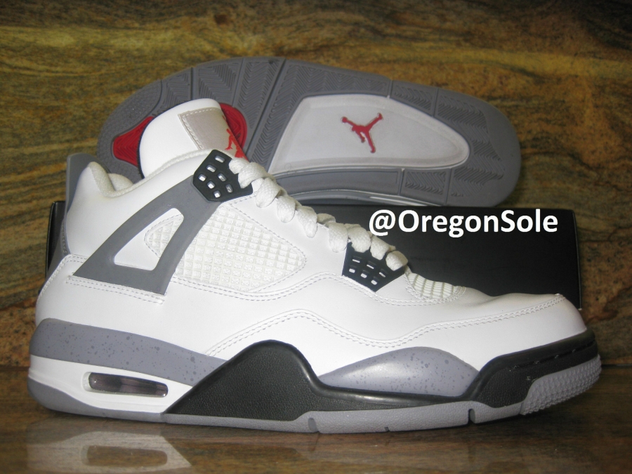 Air Jordan Iv Retro Unreleased Grey Speckle Sample 06