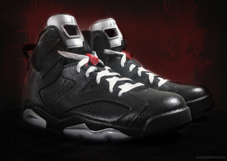 Air Jordan Vi Bin 65 Mache Customs 4