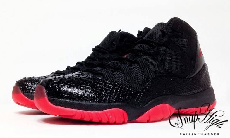 Air Jordan Xi Dirty Snakes Customs 05