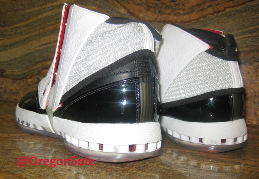Air Jordan Xvi Black Gym Red White Metallic Silver 05