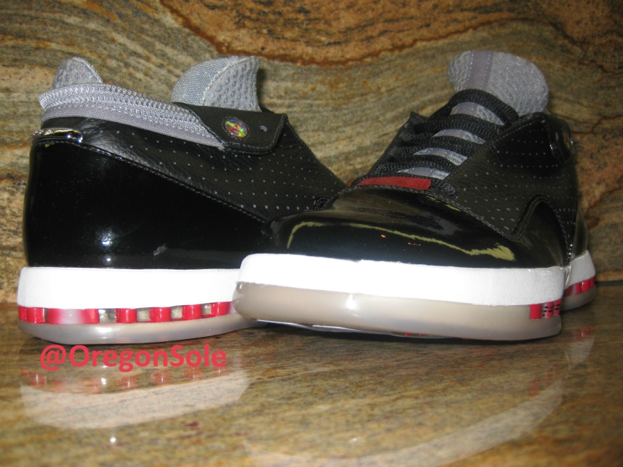 Air Jordan Xvi Low Black Gym Red Stealth Unreleased Sample 03