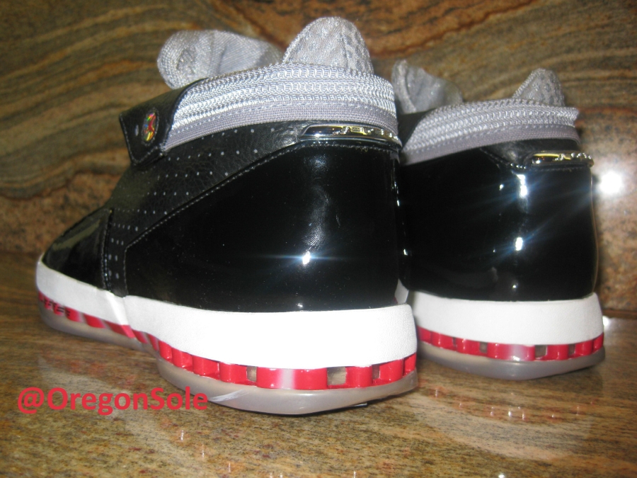 Air Jordan Xvi Low Black Gym Red Stealth Unreleased Sample 04