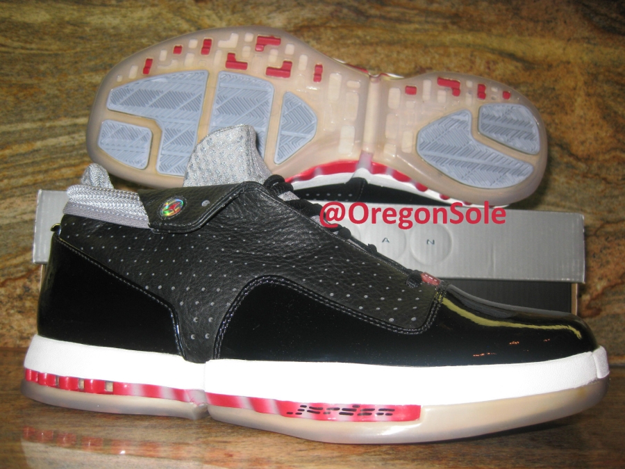 Air Jordan Xvi Low Black Gym Red Stealth Unreleased Sample 05