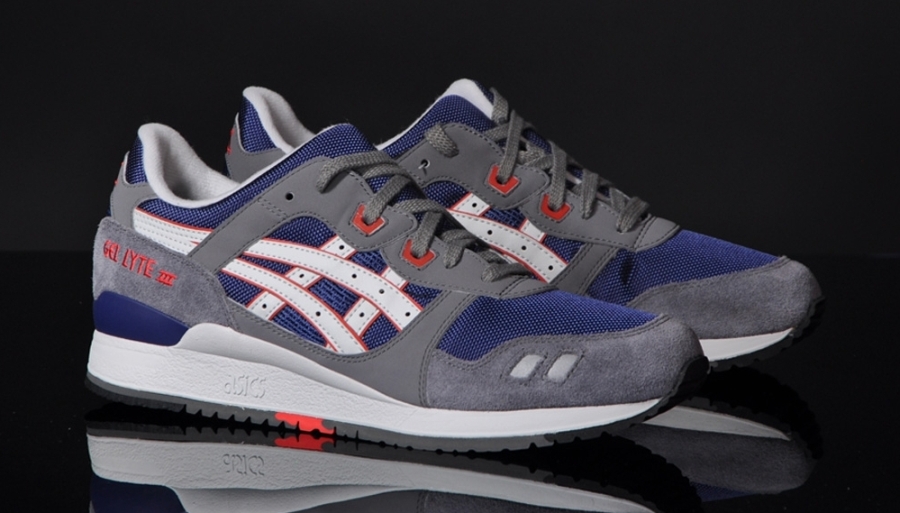 Asics Gel Lyte III - Navy - Grey - White - SneakerNews.com