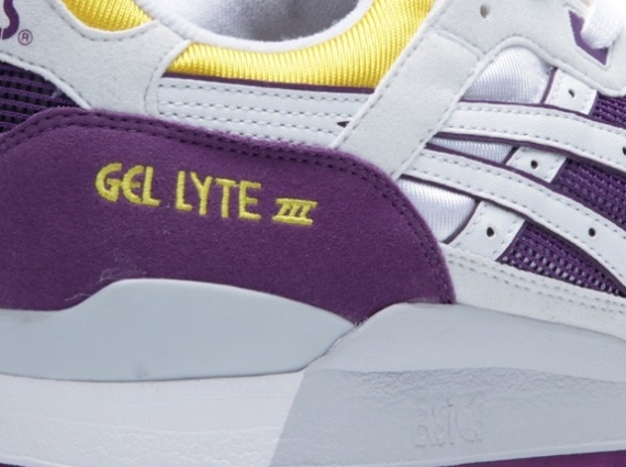 Asics Gel Lyte III - Purple - Yellow - White