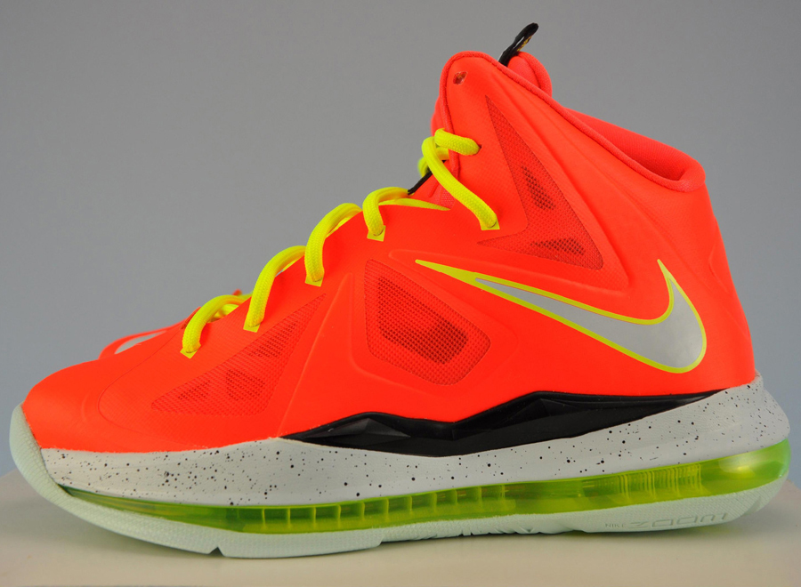 neon orange lebrons