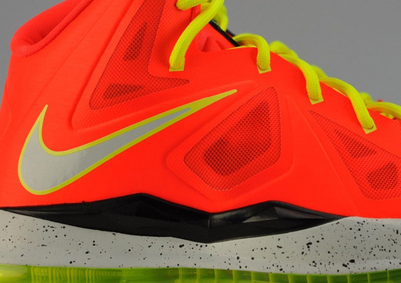 Nike LeBron X GS “Bright Crimson”