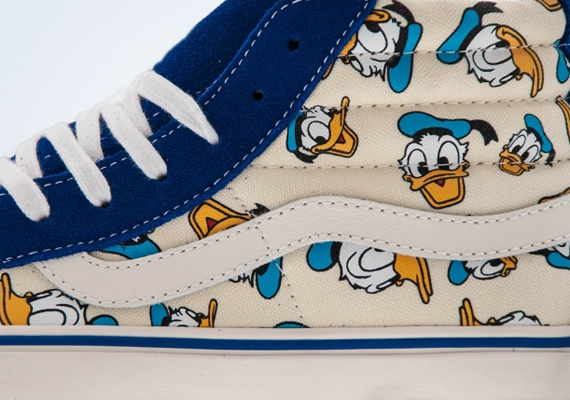 Donald Duck x Vans Vault Sk8 Hi LX SneakerNews