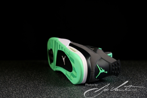 Green Glow Air Jordan 4 Retro 05