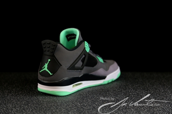 Green Glow Air Jordan 4 Retro 10