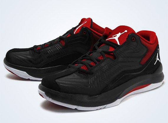 Jordan Aero Mania Low – Black – Gym Red – White