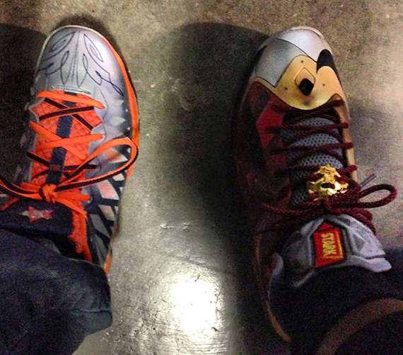 lebron shoes iron man