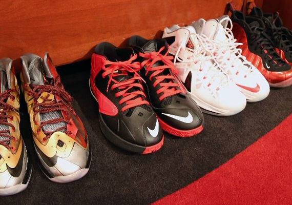 LeBron James’ NBA Finals Off-Court Sneaker Rotation